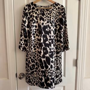 Saltwater Luxe Animal Print Dress Size M